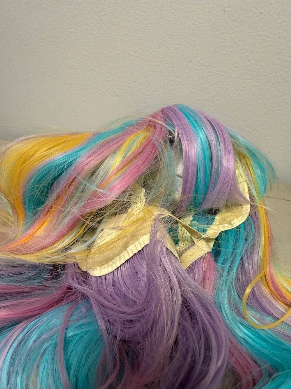 Rainbow Pastel Wig 14